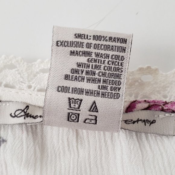 AMERICAN RAG Puff Sleeve Wrap Floral Top - Picture 8 of 9